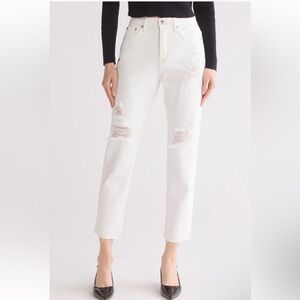 Rebecca Minkoff
Florence Ankle Crop
Distressed Jeans